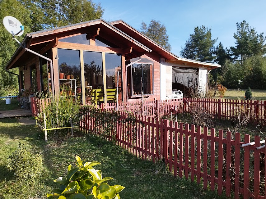 Casa Cabaña con parcela Camino Villarrica